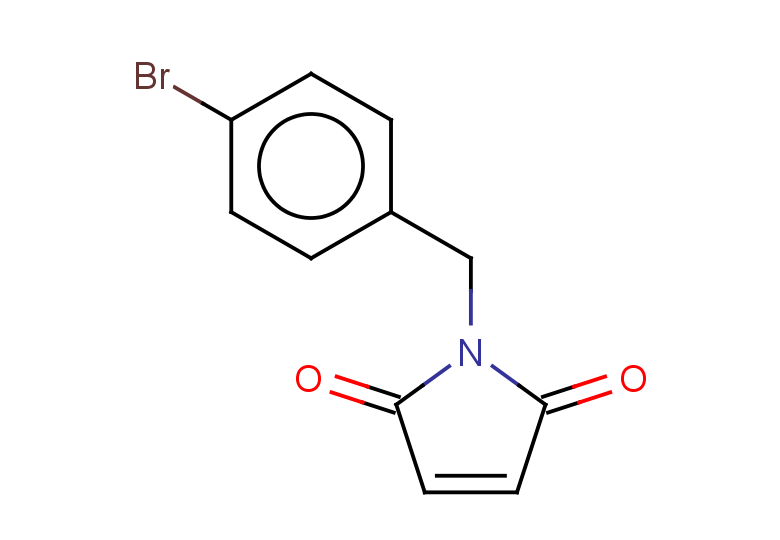 1-[(4-BROMOPHENYL)METHYL]-2,5-DIHYDRO-1H-PYRROLE-2,5-DIONE