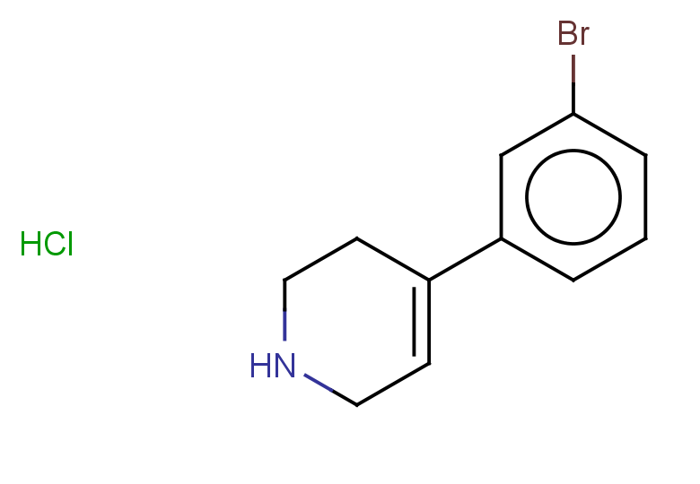 4-(3-bromophenyl)-1,2,3,6-tetrahydropyridine hydrochloride
