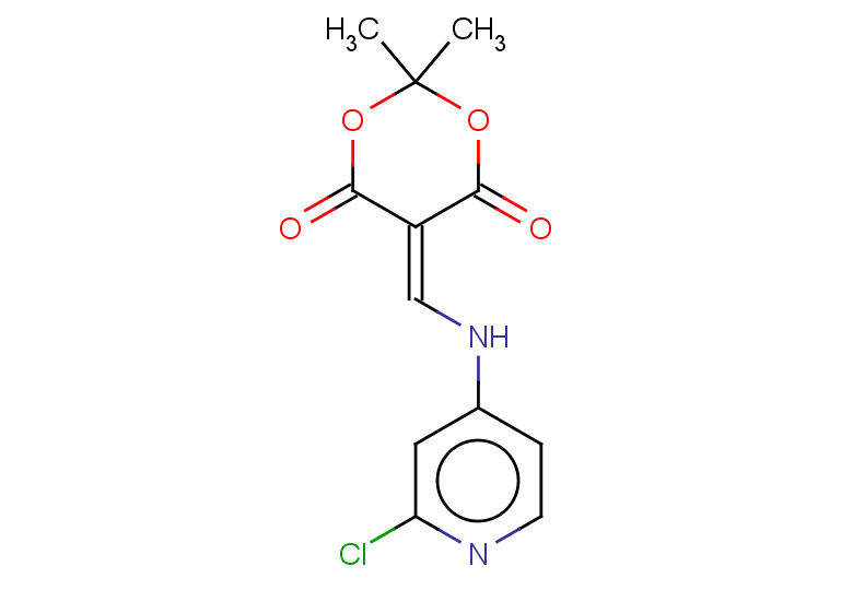5-{[(2-chloropyridin-4-yl)amino]methylidene}-2,2-dimethyl-1,3-dioxane-4,6-dione