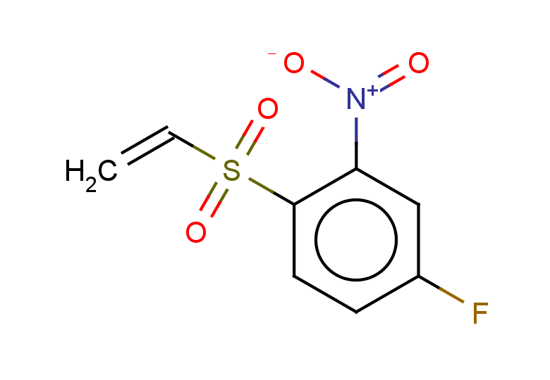 1-(ethenesulfonyl)-4-fluoro-2-nitrobenzene
