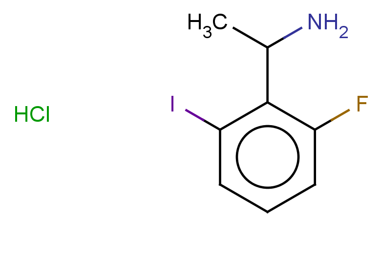 1-(2-fluoro-6-iodophenyl)ethan-1-amine hydrochloride
