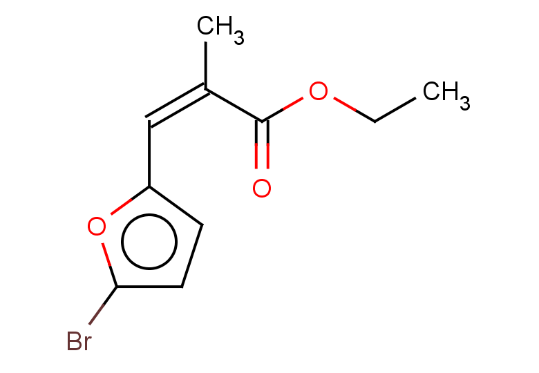 ethyl (2Z)-3-(5-bromofuran-2-yl)-2-methylprop-2-enoate
