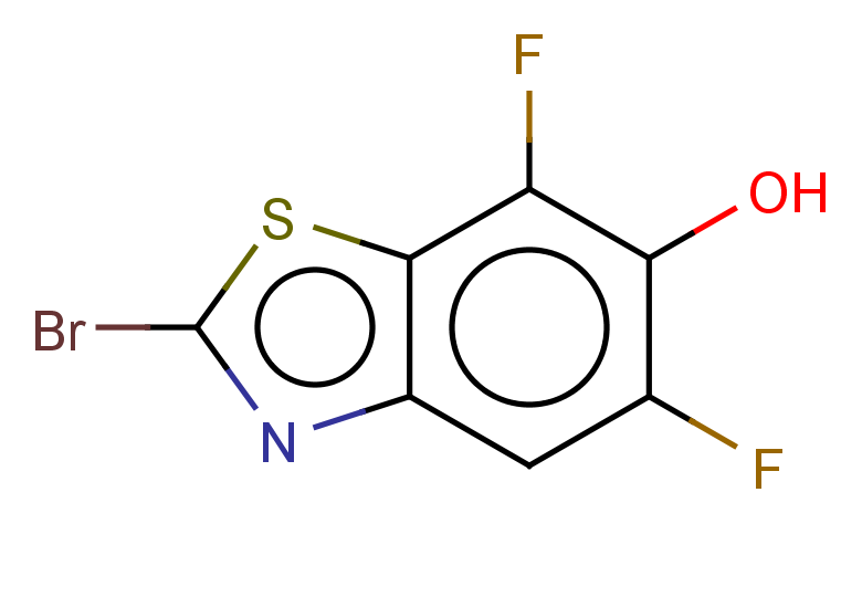 2-bromo-5,7-difluoro-1,3-benzothiazol-6-ol