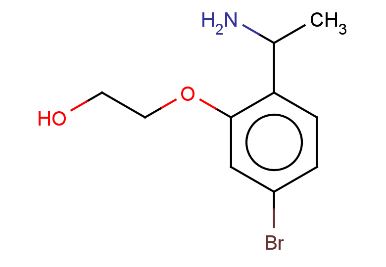 2-[2-(1-aminoethyl)-5-bromophenoxy]ethan-1-ol