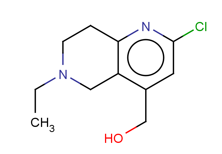 (2-chloro-6-ethyl-5,6,7,8-tetrahydro-1,6-naphthyridin-4-yl)methanol