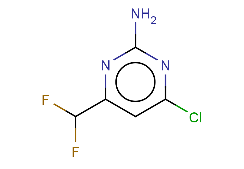 4-chloro-6-(difluoromethyl)pyrimidin-2-amine