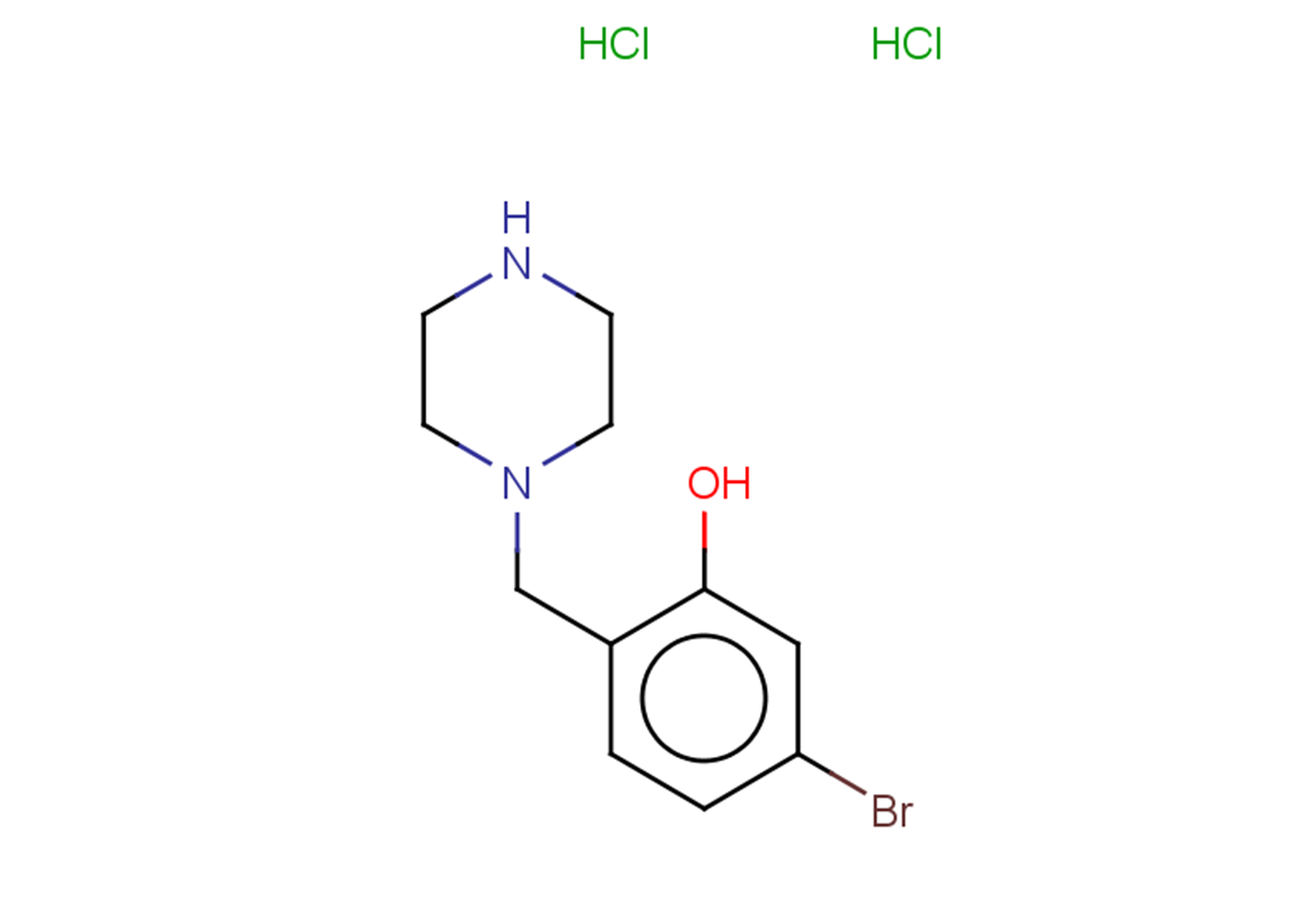 5-bromo-2-[(piperazin-1-yl)methyl]phenol dihydrochloride