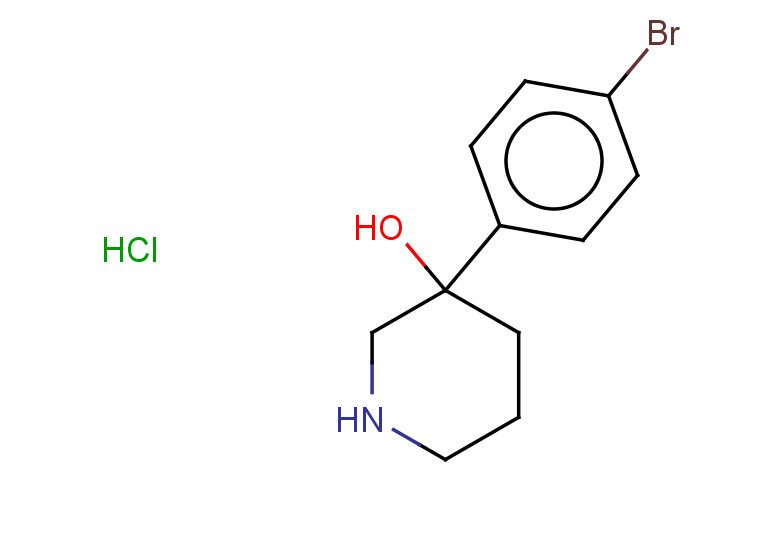 3-(4-bromophenyl)piperidin-3-ol hydrochloride