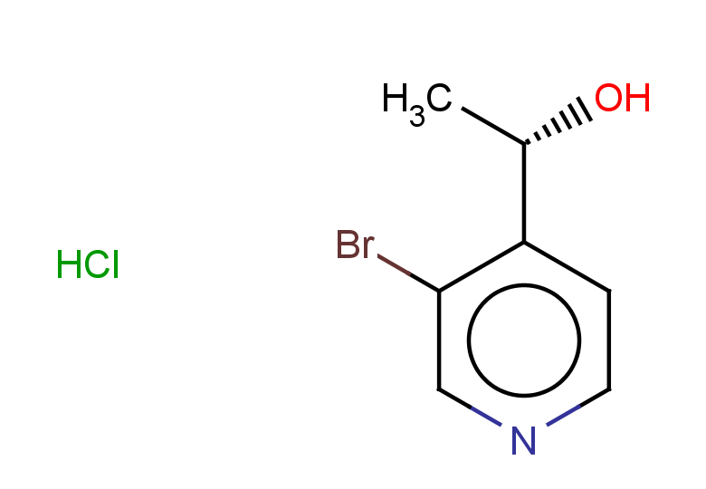 (1S)-1-(3-bromopyridin-4-yl)ethan-1-ol hydrochloride