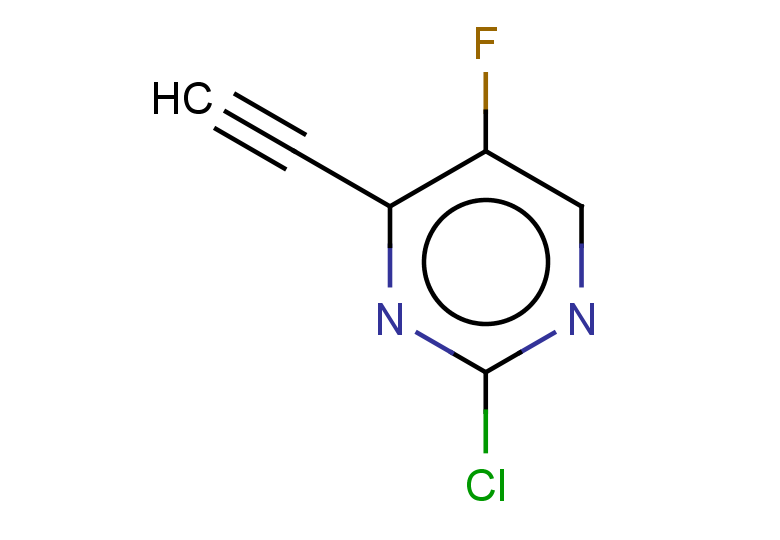 2-chloro-4-ethynyl-5-fluoropyrimidine