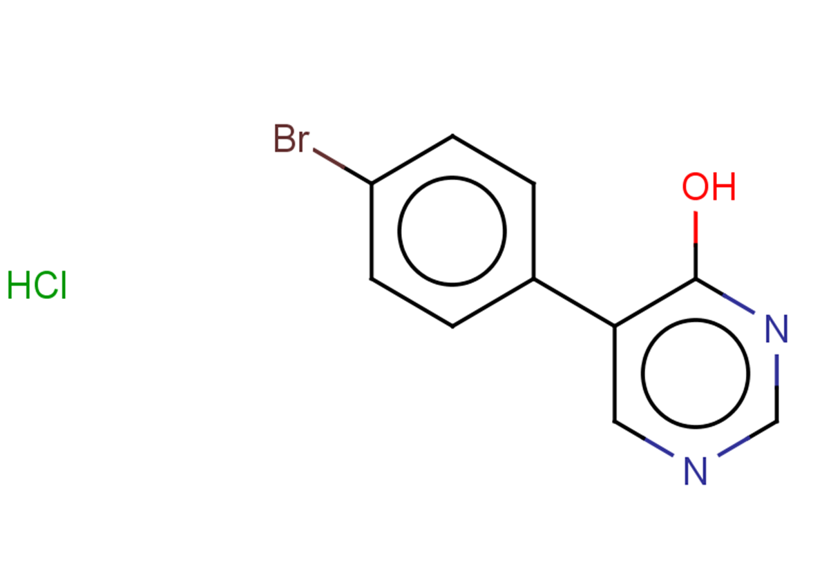 5-(4-bromophenyl)pyrimidin-4-ol hydrochloride