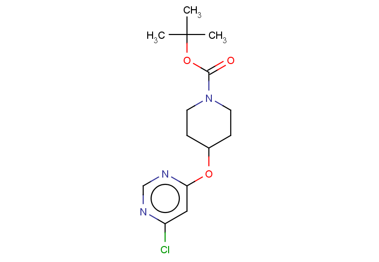 tert-butyl 4-[(6-chloropyrimidin-4-yl)oxy]piperidine-1-carboxylate