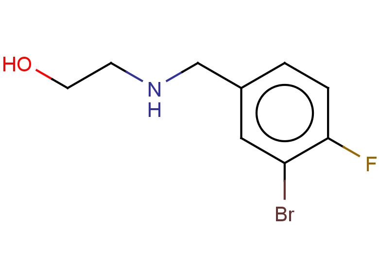 2-{[(3-bromo-4-fluorophenyl)methyl]amino}ethan-1-ol