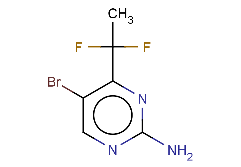 5-bromo-4-(1,1-difluoroethyl)pyrimidin-2-amine