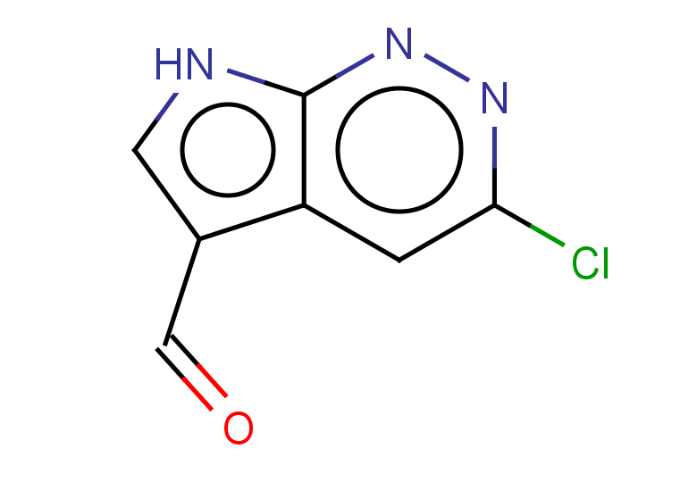 3-chloro-7H-pyrrolo[2,3-c]pyridazine-5-carbaldehyde