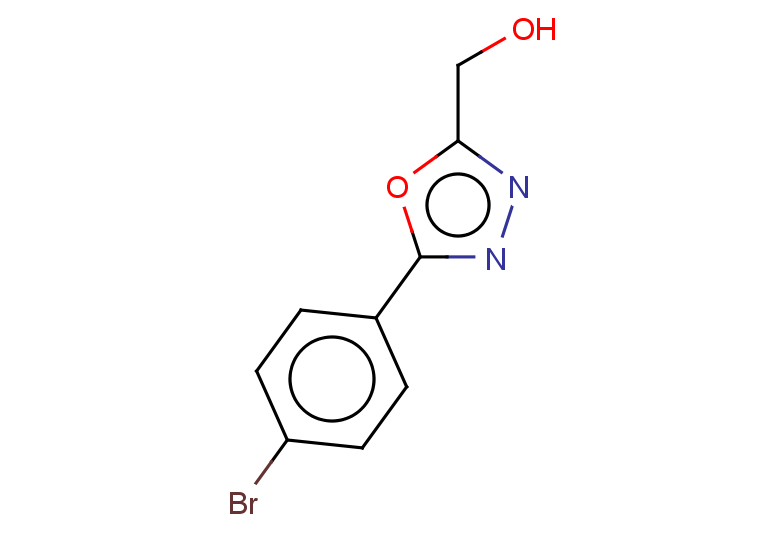 [5-(4-bromophenyl)-1,3,4-oxadiazol-2-yl]methanol