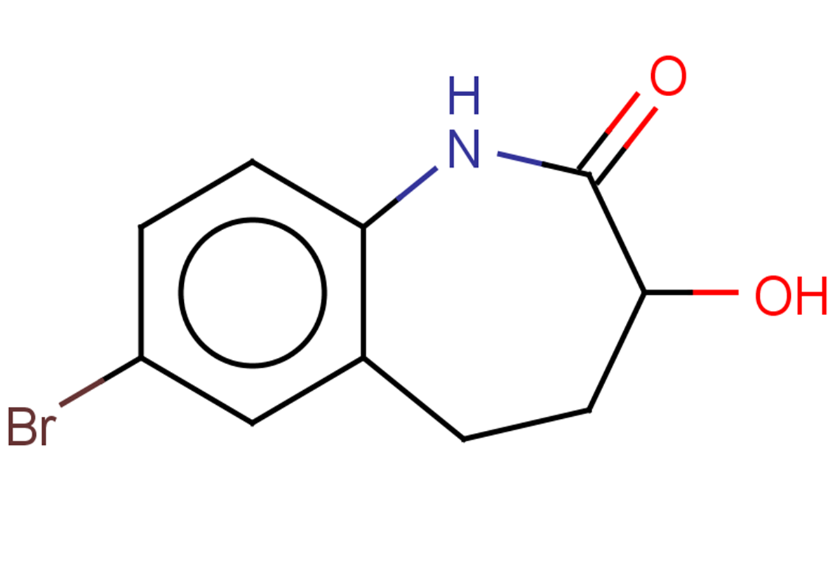 7-bromo-3-hydroxy-2,3,4,5-tetrahydro-1H-1-benzazepin-2-one