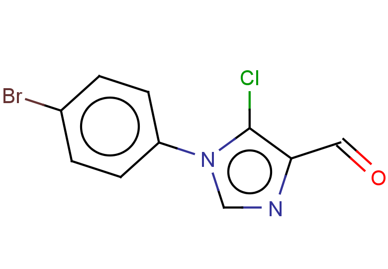 1-(4-bromophenyl)-5-chloro-1H-imidazole-4-carbaldehyde