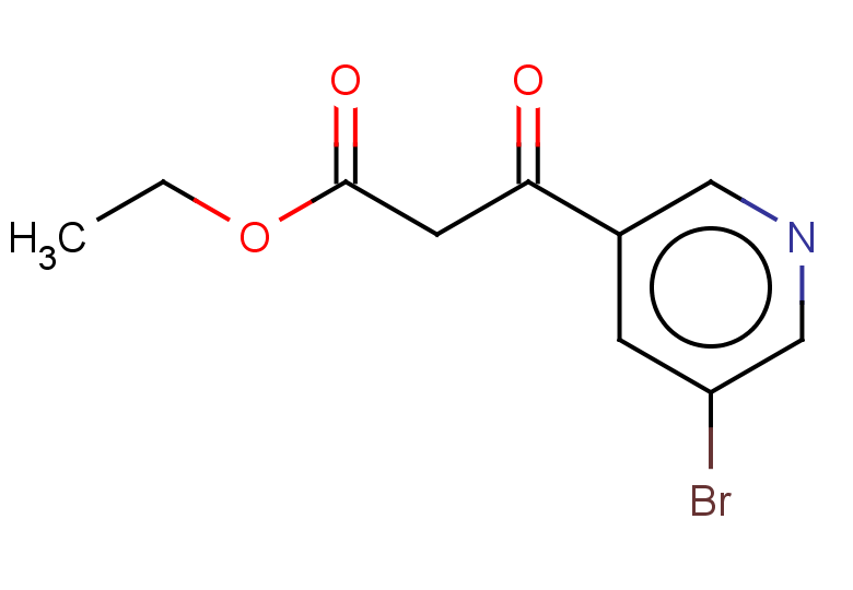 5-BROMOPYRIDINE-3-BETA-OXO-PROPANOIC ACID ETHYL ESTER