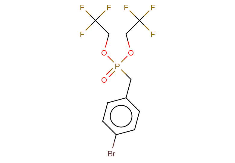 bis(2,2,2-trifluoroethyl) [(4-bromophenyl)methyl]phosphonate