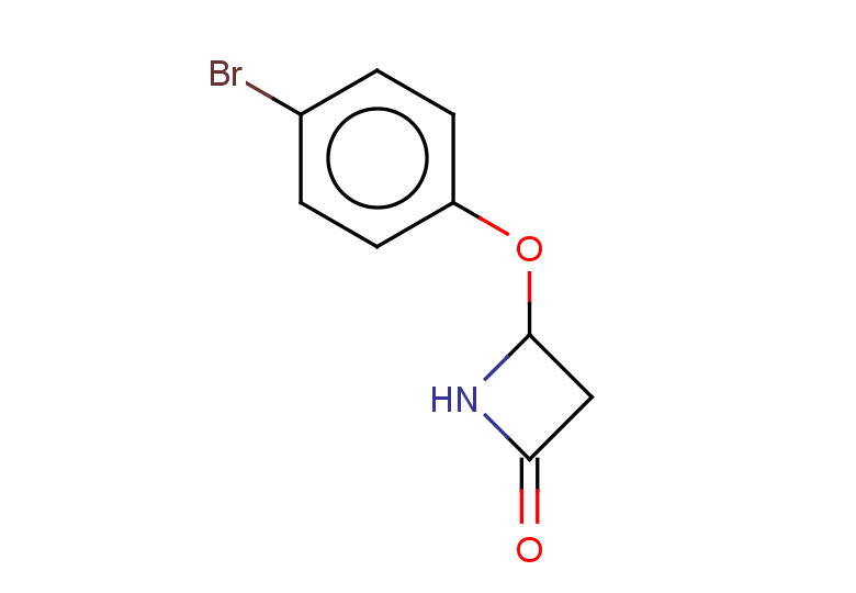4-(4-bromophenoxy)azetidin-2-one