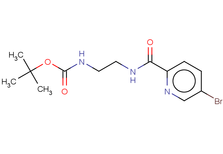 tert-butyl N-{2-[(5-bromopyridin-2-yl)formamido]ethyl}carbamate