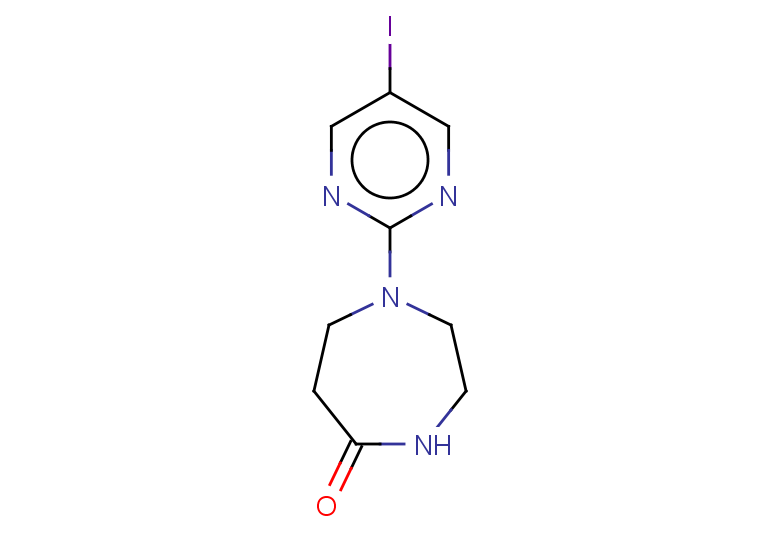 1-(5-iodopyrimidin-2-yl)-1,4-diazepan-5-one