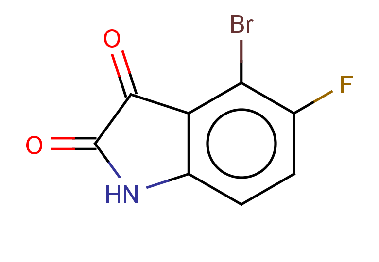 4-bromo-5-fluoro-2,3-dihydro-1H-indole-2,3-dione