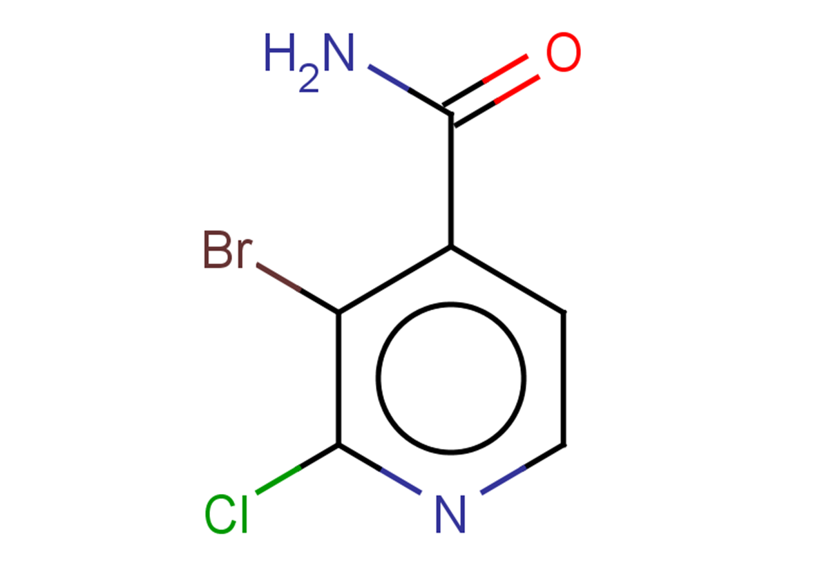 3-bromo-2-chloropyridine-4-carboxamide