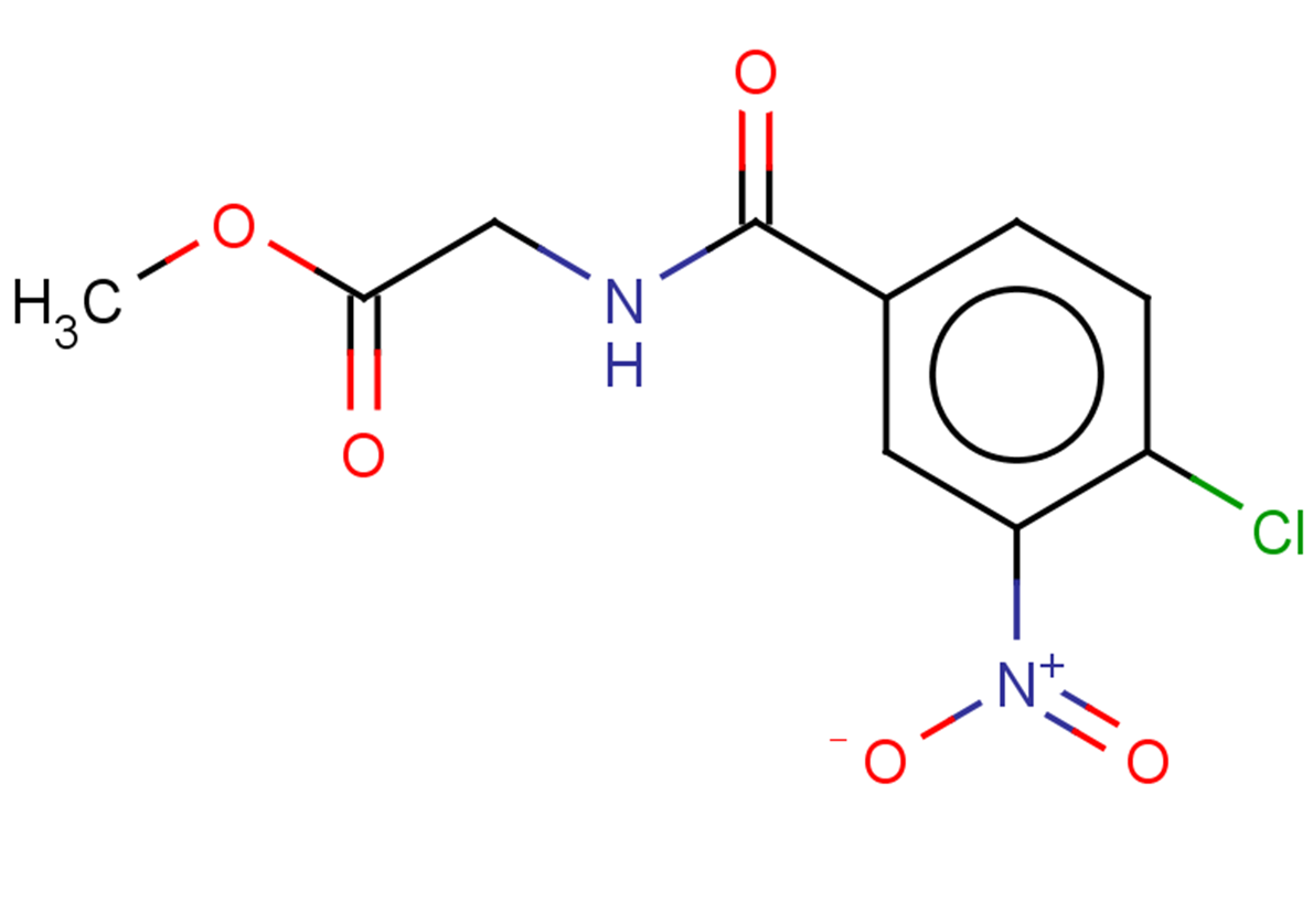 methyl 2-[(4-chloro-3-nitrophenyl)formamido]acetate