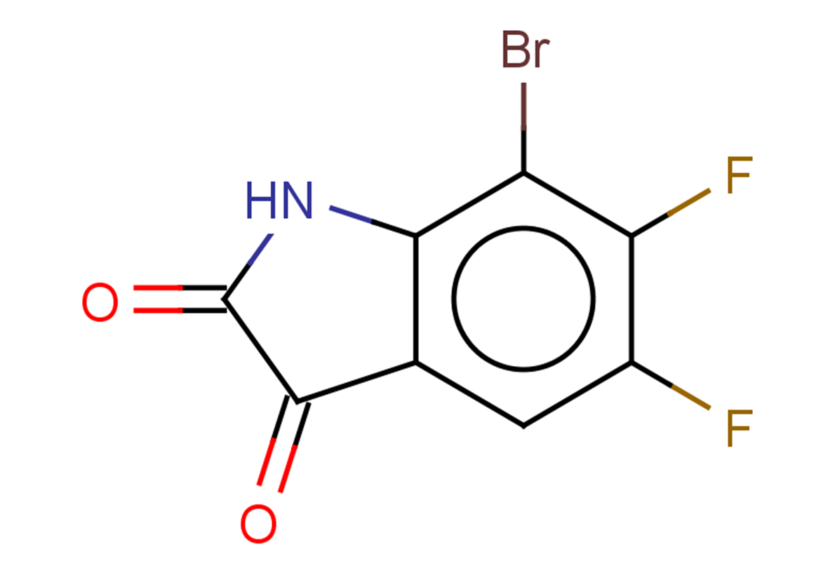 7-bromo-5,6-difluoro-2,3-dihydro-1H-indole-2,3-dione