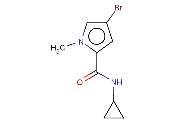 4-bromo-N-cyclopropyl-1-methyl-1H-pyrrole-2-carboxamide