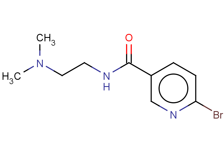 6-bromo-N-[2-(dimethylamino)ethyl]pyridine-3-carboxamide