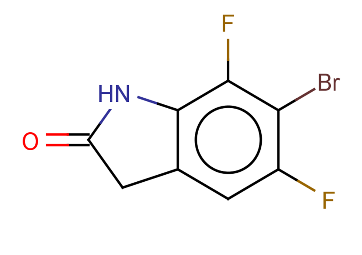 6-bromo-5,7-difluoro-2,3-dihydro-1H-indol-2-one