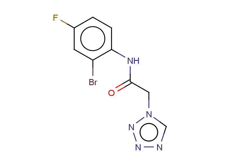 N-(2-bromo-4-fluorophenyl)-2-(1H-1,2,3,4-tetrazol-1-yl)acetamide