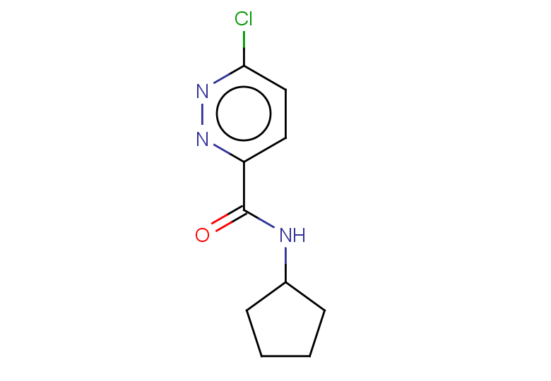 6-chloro-N-cyclopentylpyridazine-3-carboxamide