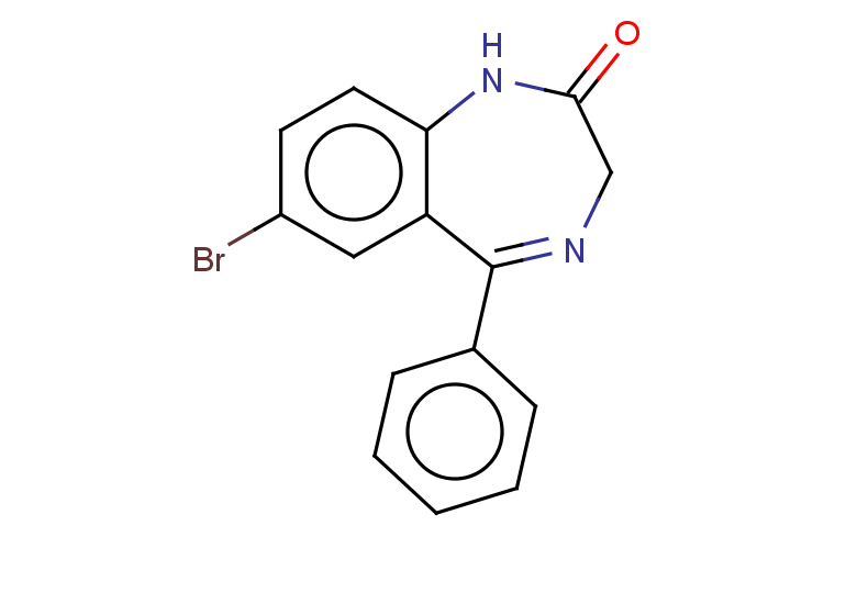7-bromo-5-phenyl-2,3-dihydro-1H-1,4-benzodiazepin-2-one