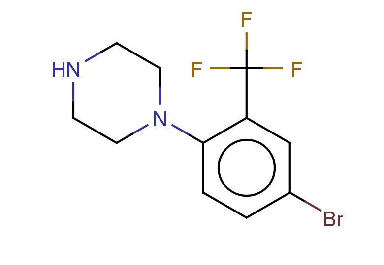 1-[4-bromo-2-(trifluoromethyl)phenyl]piperazine