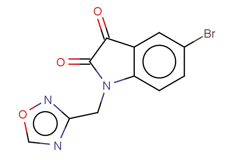 5-bromo-1-(1,2,4-oxadiazol-3-ylmethyl)-2,3-dihydro-1H-indole-2,3-dione