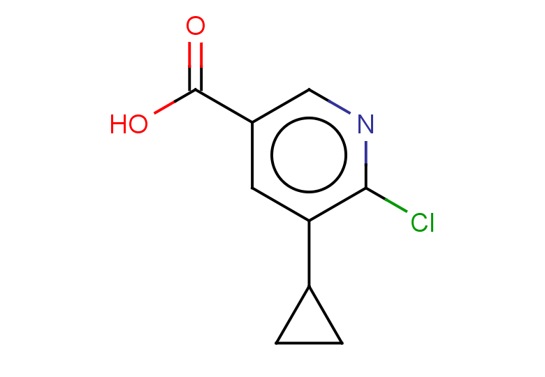 6-chloro-5-cyclopropylpyridine-3-carboxylic acid