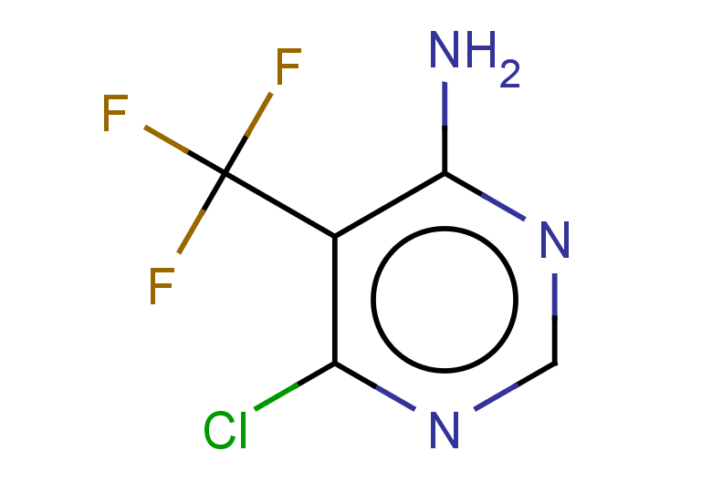 6-chloro-5-(trifluoromethyl)pyrimidin-4-amine