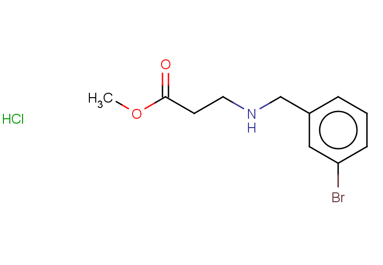 methyl 3-{[(3-bromophenyl)methyl]amino}propanoate hydrochloride