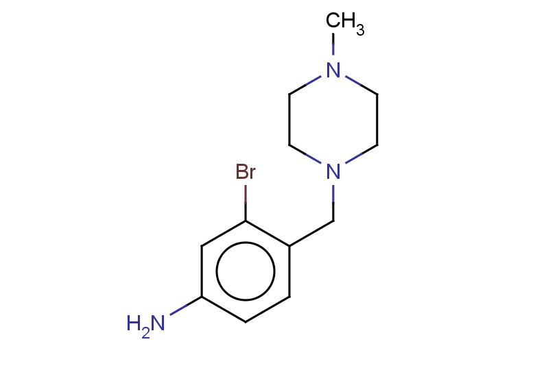3-bromo-4-[(4-methylpiperazin-1-yl)methyl]aniline