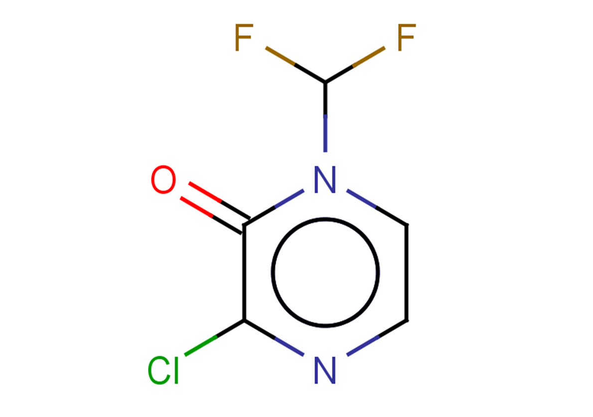 3-chloro-1-(difluoromethyl)-1,2-dihydropyrazin-2-one