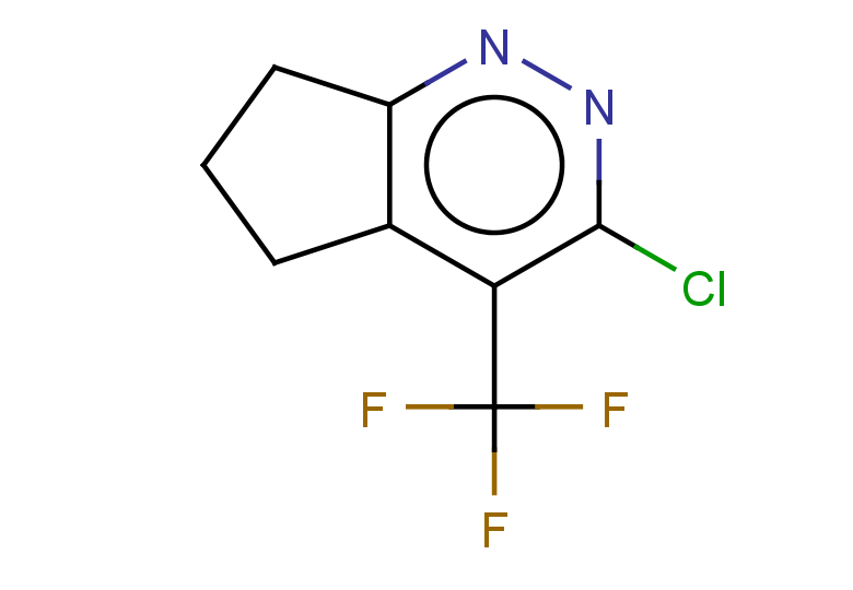 3-chloro-4-(trifluoromethyl)-5H,6H,7H-cyclopenta[c]pyridazine