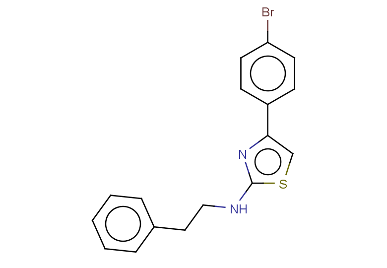 4-(4-bromophenyl)-N-(2-phenylethyl)-1,3-thiazol-2-amine