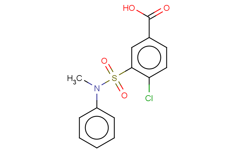 4-chloro-3-[methyl(phenyl)sulfamoyl]benzoic acid