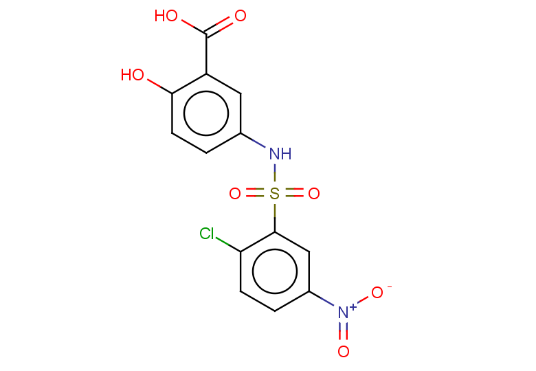 5-(2-chloro-5-nitrobenzenesulfonamido)-2-hydroxybenzoic acid