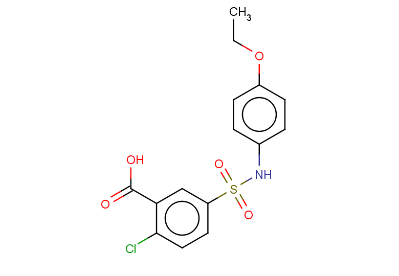 2-chloro-5-[(4-ethoxyphenyl)sulfamoyl]benzoic acid