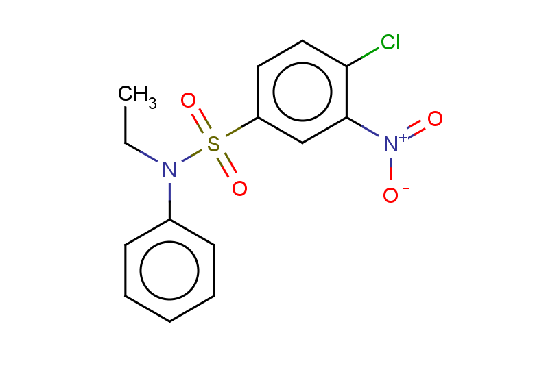 4-chloro-N-ethyl-3-nitro-N-phenylbenzene-1-sulfonamide